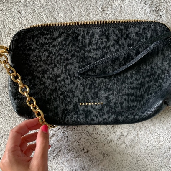 Black Burberry clutch - Picture 3 of 6